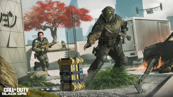 Call of Duty Black Ops 7 multiplayer trailer screenshot with operators