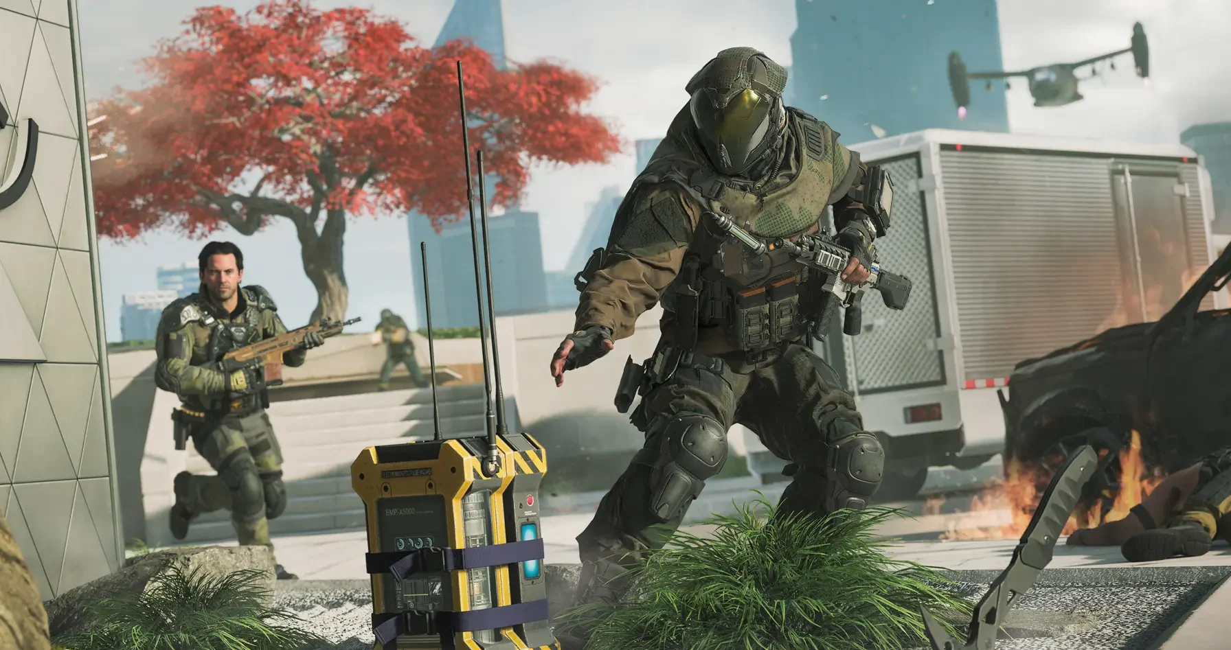 Black Ops 7 Omnimovement wall jump and tactical sprint gameplay”