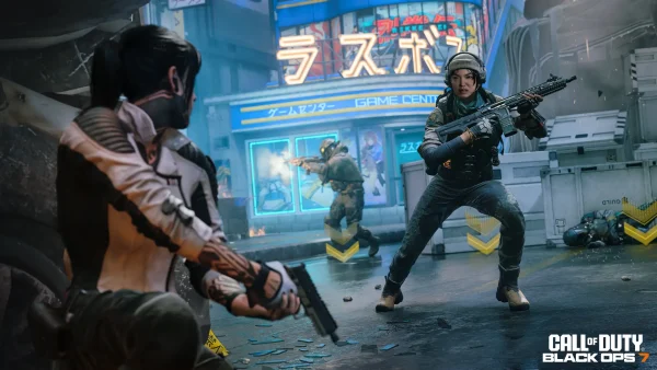 Call of Duty Black Ops 7 multiplayer trailer screenshot with operators
