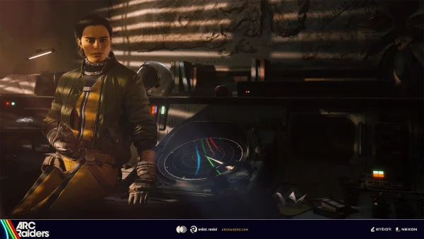 Arc Raiders player inside Speranza hub preparing for expedition launch